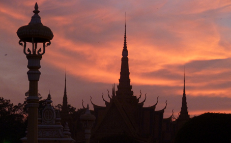 Cambodja in fotovlucht
