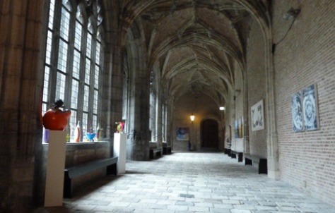 kloostergangen in Middelburgse Abdij