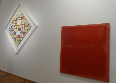het laatste schilderij van zowel Rothko als Mondriaan