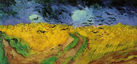 Vincent van Gogh (1853-1890), Graanveld met kraaien