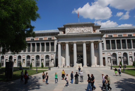 het Prado in Madrid