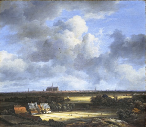 jacob van Ruisdael, Gezicht op Haarlem
